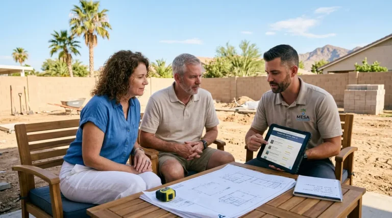 Finding a mesa pool builder