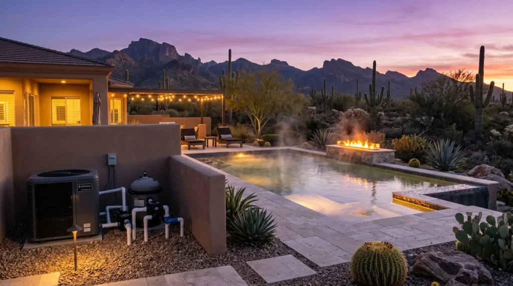Pool heater choice in arizona - gas or electric