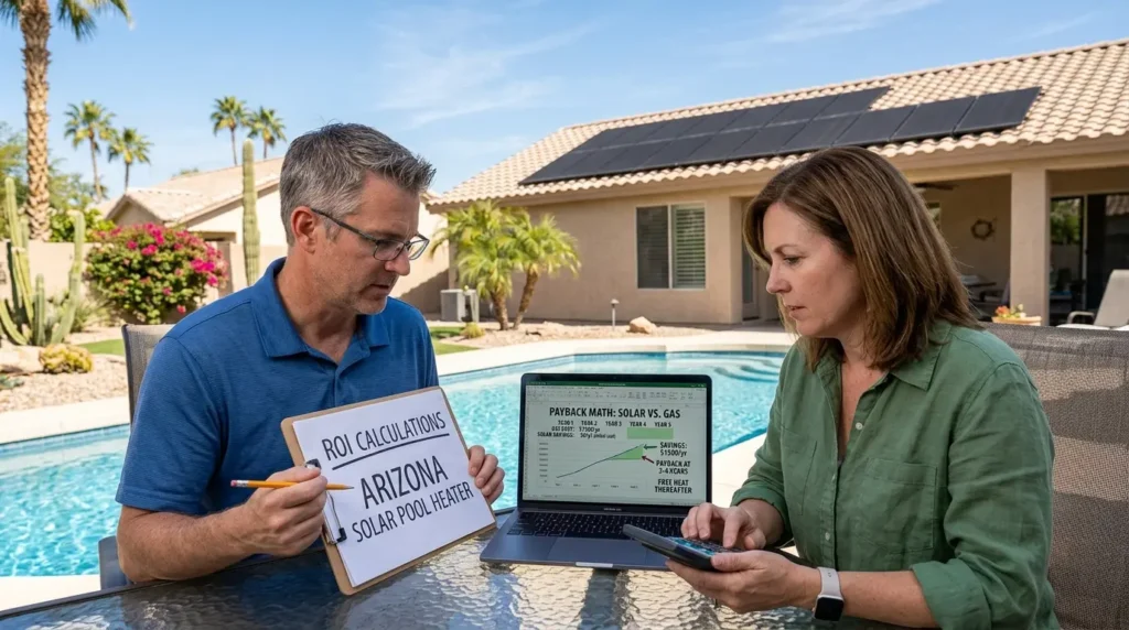Arizona solar pool heater costs