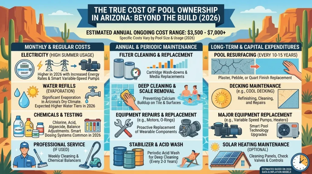 The True Cost of Pool Ownership in Arizona